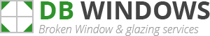 Newbury Broken Window Logo